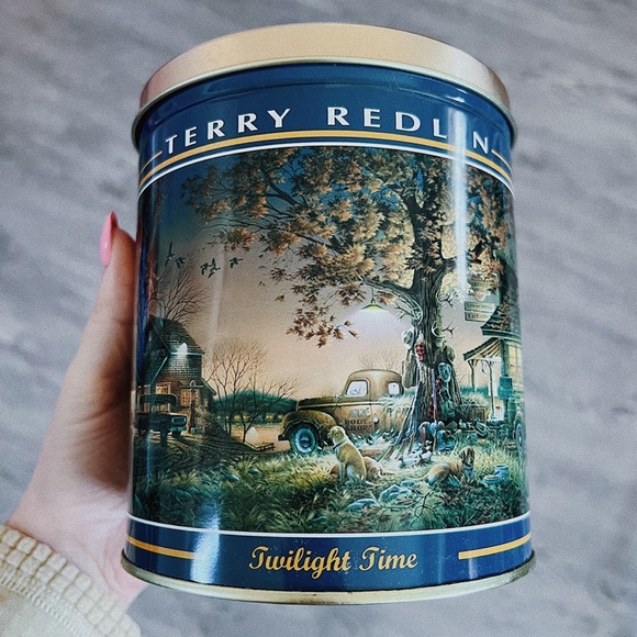 Vintage Terry Redlin Tin - Twilight Time - Picture 2 of 2